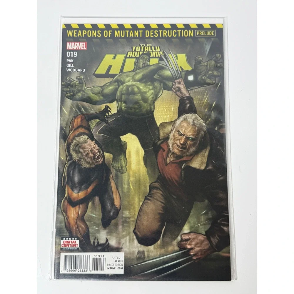 Marvel‎ The Totally Awesome Hulk 19 Weapons of Mutant Destruction Prelude Logan